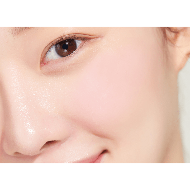 Peripera Pure Blushed Sunshine Cheek blush in shade 01 with a soft, natural pink color and smooth powder texture.