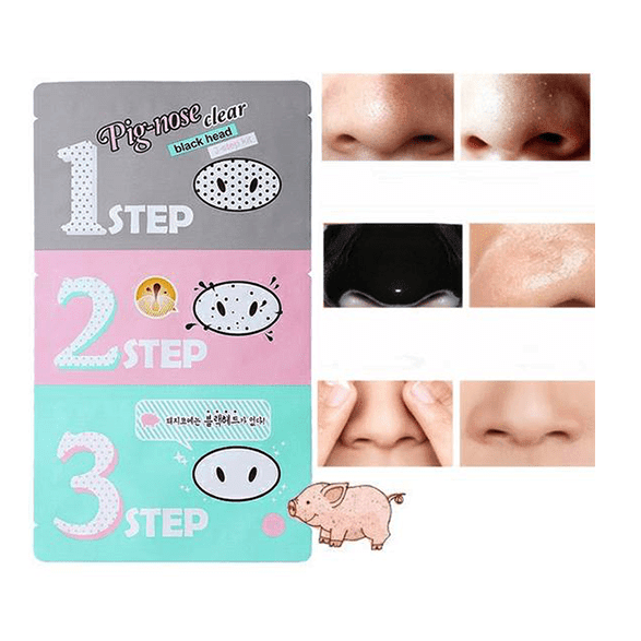 Holika Holika Pig-Clear Black Head 3-Step Kit [1 Pack] | La Cosmetique