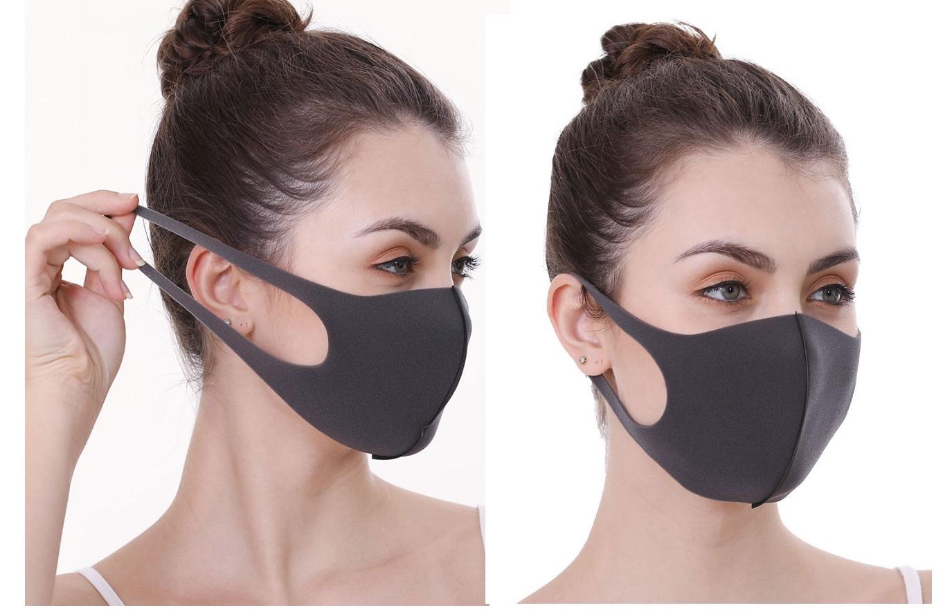 Pitta Face Mask Gray 3 pc 