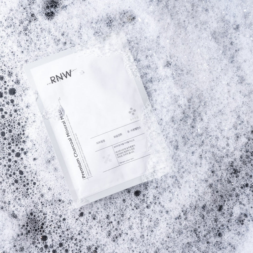 RNW Premium Charcoal Mineral Mask 1pc | La Cosmetique
