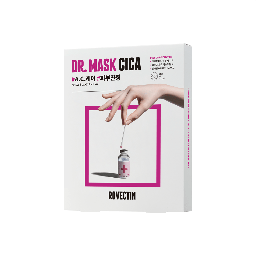 RovectinSkin Essentials Dr. Mask Cica 5pcs - La Cosmetique