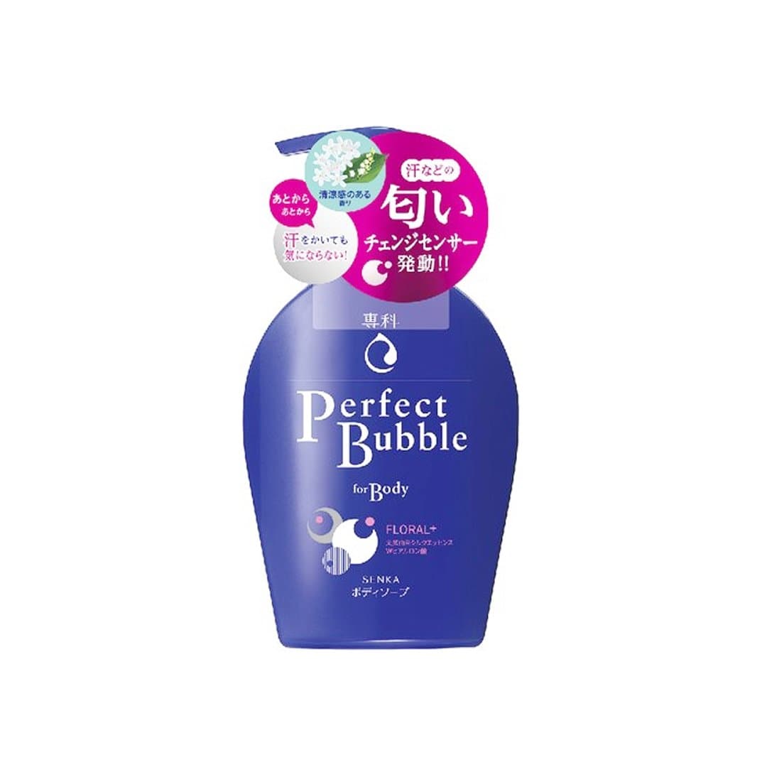 ShiseidoSenka Perfect Bubble for Body - Floral Scent 500ml - La Cosmetique