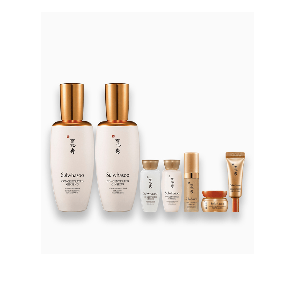SulwhasooConcentrated Ginseng Anti-Aging Daily Routine Set - La Cosmetique