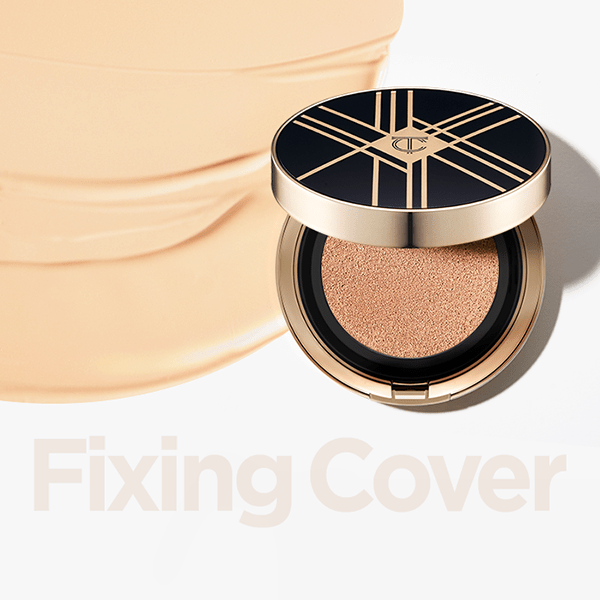 Too Cool For School Artclass Studio De Teint Fixing Cover Cushion foundation with refill, showing the cushion compact and refill container.