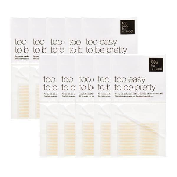 Too Cool For SchoolNude Fit Double Eyelid Tape (10-Pack Bundle) - La Cosmetique