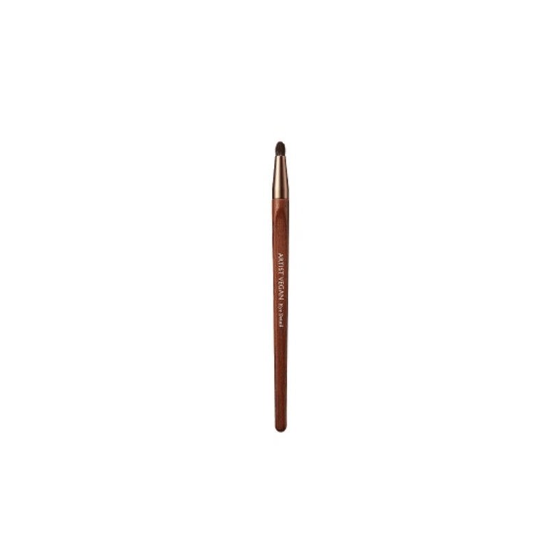 Too Cool For School Artclass Artist Vegan Makeup Brush for eye detailing, featuring soft synthetic bristles and ergonomic handle.
