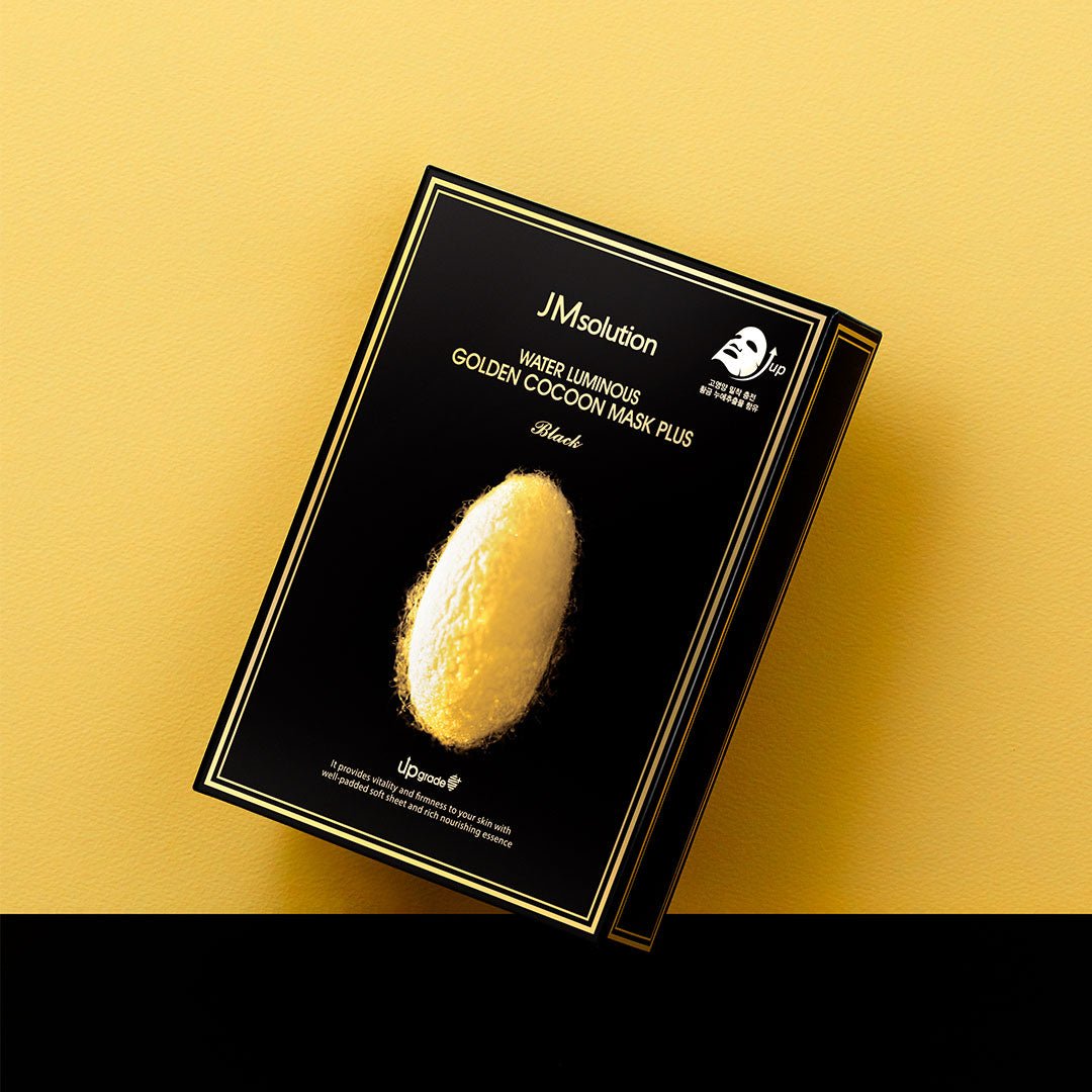 JMsolution Water Luminous Golden Cocoon Mask Box Plus [10pcs] | La Cosmetique