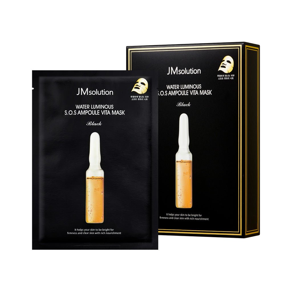 JMsolution Water Luminous S.O.S Ampoule Vita Mask Box [10pcs] | La Cosmetique