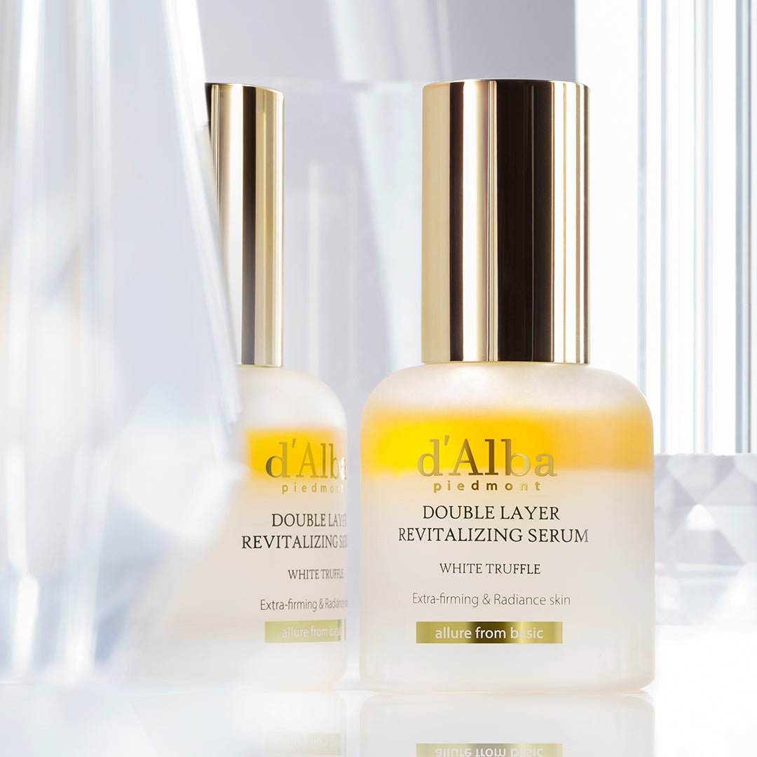 d'Alba White Truffle Double Layer Revitalising Serum | La Cosmetique