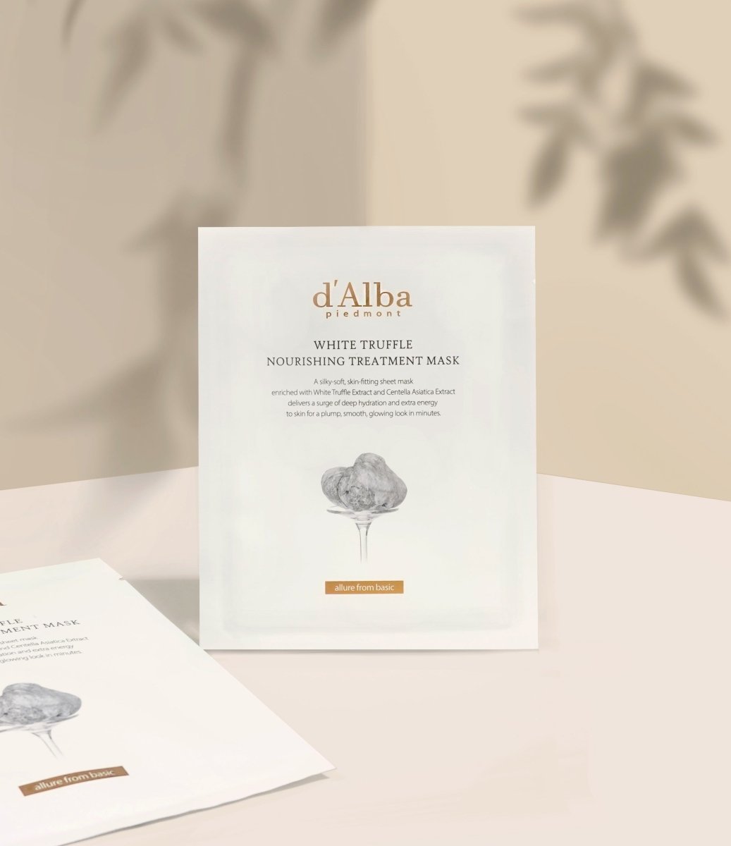 d'Alba White Truffle Nourishing Treatment Sheet Mask 1pc package