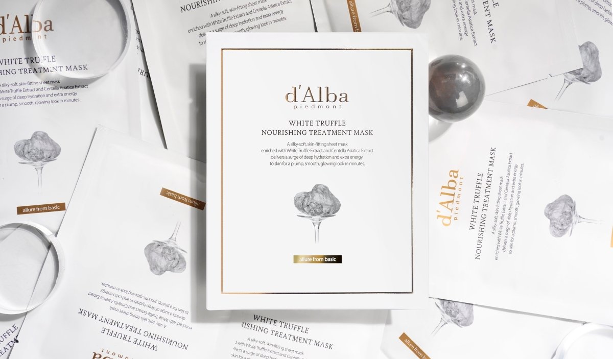 d'Alba White Truffle Nourishing Treatment Sheet Mask 1pc package
