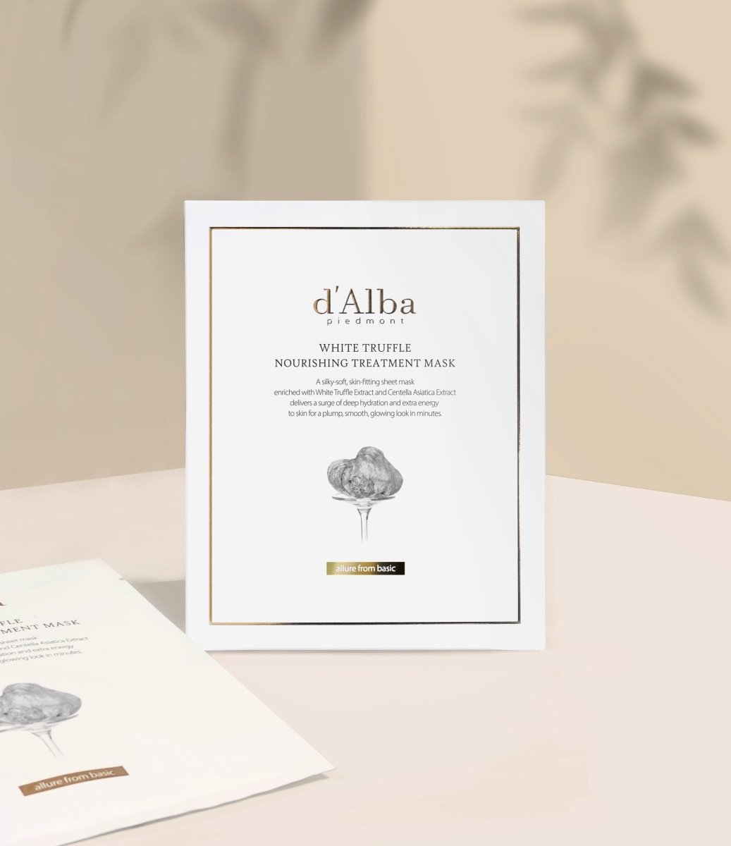 d'Alba White Truffle Nourishing Treatment Sheet Mask 1pc package