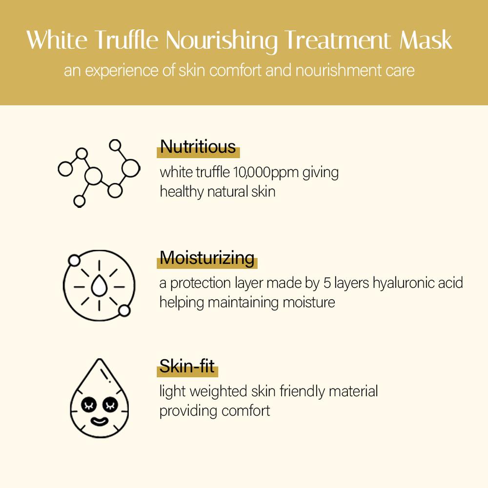 d'Alba White Truffle Nourishing Treatment Sheet Mask 1pc package