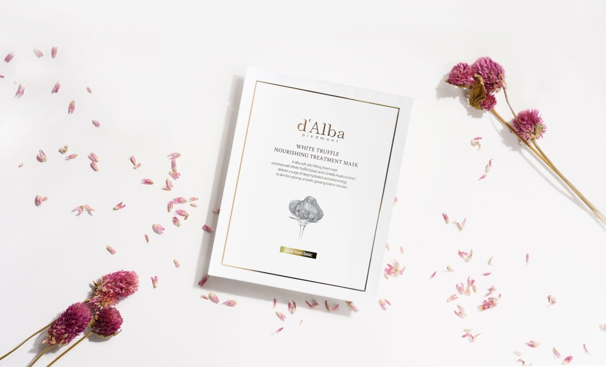 d'Alba White Truffle Nourishing Treatment Sheet Mask, 1pc package