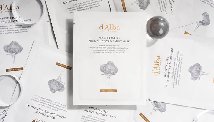 D'AlbaWhite Truffle Nourishing Treatment Mask (5pcs/Box) - La Cosmetique