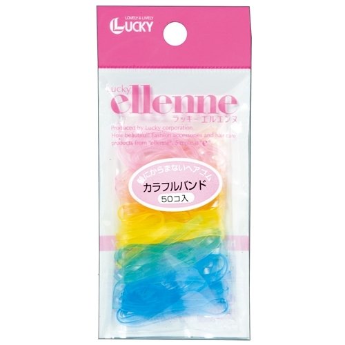 Lucky TrendyEllenne Colorful Elastic Band P250-02A 50pcs - La Cosmetique